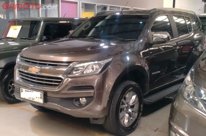 Chevrolet Trailblazer LTZ, mobil bekas SUV, mobil bekas Chevrolet Trailblazer, harga mobil bekas chevrolet trailblazer, Chevrolet Trailblazer TLZ 2017 Harga Bekasnya Kini Rp 260 Jutaan