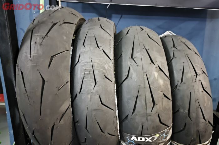 ban motor, ban nmax, adx tire, ban aerox, ADX Poljose, Ban ADX Tire Buat NMAX dan Aerox Punya Profil V-Shape, Apa Kelebihannya?