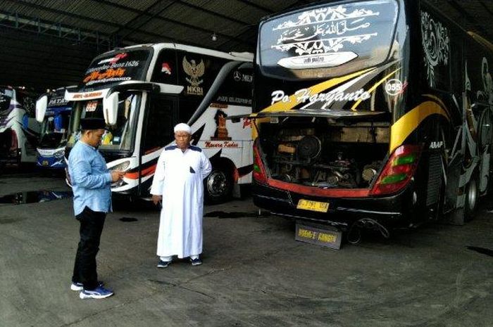 PO Haryanto, royalti musik, kabin bus, Bus Haryanto, Gaduh Royalti LMK, Kabin Bus PO Haryanto Kini Sunyi Tak Ada Musik dan TV