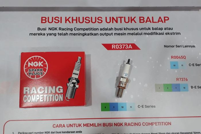 busi motor, busi racing, busi ngk, busi balap, busi racing NGK, Masuk Anggaran Dinsos Sumut, Busi Racing Tidak Cocok Dipakai Harian