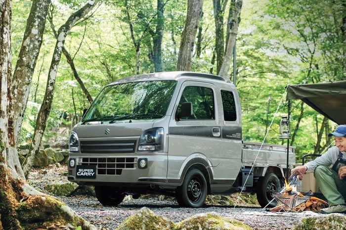 jepang, suzuki carry, kei car, suzuki super carry, pikap, Suzuki Carry Ini Cocok Buat Adventure, Jarak Tempuh Tembus 600 KM Sekali Full Tank