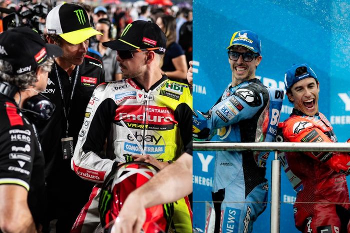 MotoGP, motogp qatar, alex marquez, Fabio Di Giannantonio, vr46 racing team, Coba Minta Maaf, Malah Begini Perlakuan Kru VR46 ke Alex Marquez di MotoGP Qatar 2025
