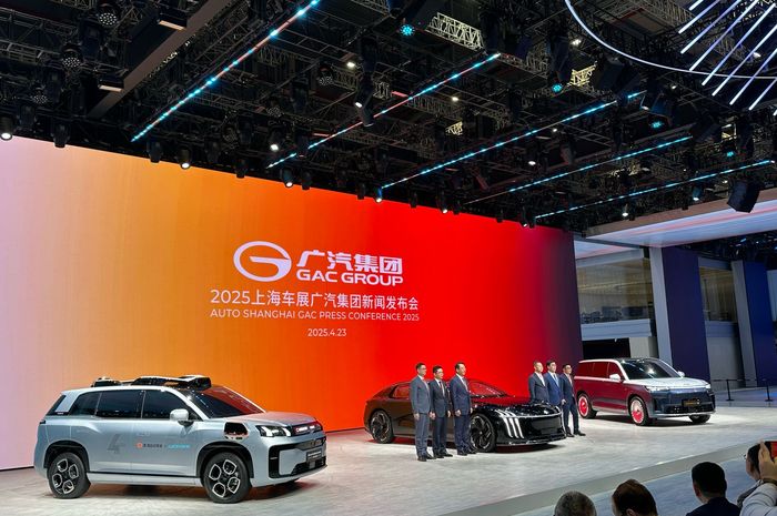 GAC Group, Aion Indonesia, AION, Auto Shanghai 2025, Hyptec, GAC Luncurkan Empat Mobil di Auto Shanghai 2025, Pickup Hingga Mobil Tanpa Sopir