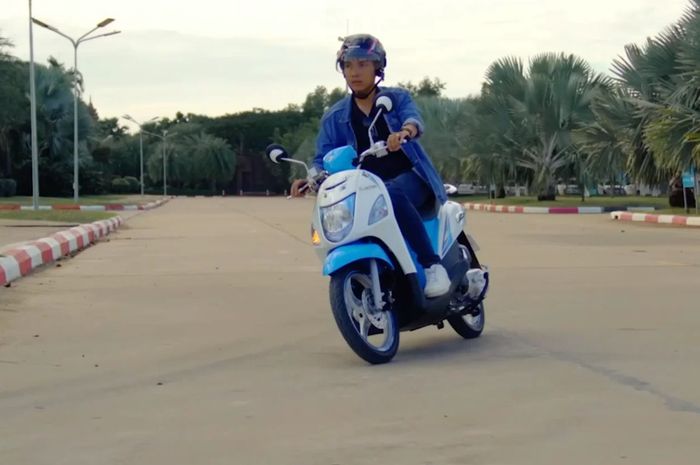 scoopy, motor baru, suzuki lets, Fazzio, matic retro suzuki, matic retro, Bisa Jadi Pesaing Scoopy dan Fazzio, Suzuki Rilis Matic Retro Baru, Tampangnya Nggak Asing