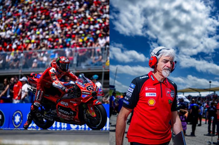 MotoGP, Marc Marquez, Ducati, gigi dall'igna, pecco bagnaia, Bos Ducati Kritik Pedas Bagnaia yang Podium, Marquez Crash Malah Dipuji