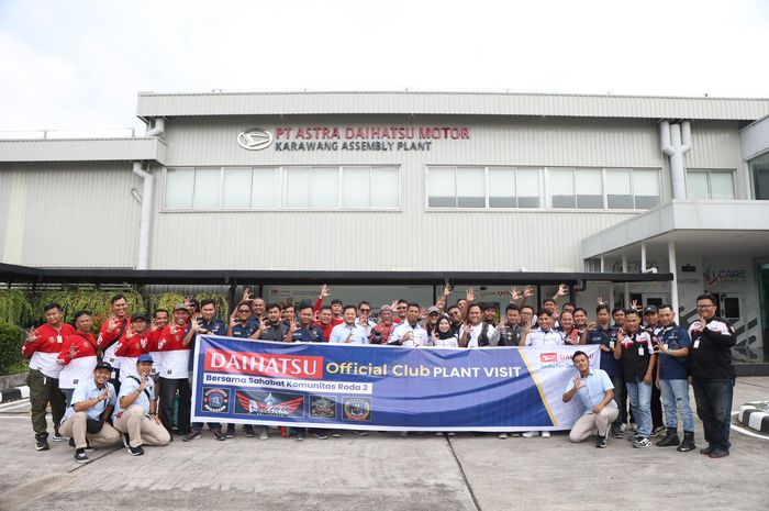 daihatsu, pabrik mobil, Astra Daihatsu Motor (ADM), Karawang Assembly Plant (KAP), Beruntung, Daihatsu Ajak Komunitas Motor Intip Produksi Mobil di Pabrik Karawang