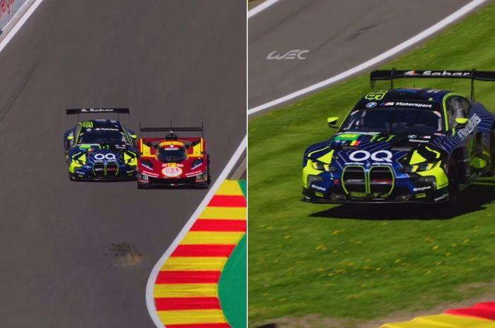 rossi, Valentino Rossi, fia wec, 6 hours of spa-francorchamps, Padahal Enggak Salah, Rossi Kembali Dibully Warganet Saat Mobilnya Nabrak Ferrari di 6 Hours of Spa