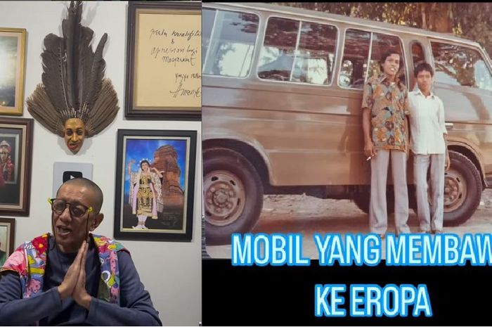 didik nini thowok, Daihatsu Delta, maestro tari Indonesia, Tari Cross Gender, Mobil Didik Nini Thowok, Mengharukan, Kisah Sukses Didik Nini Thowok Berkat Jasa Besar Daihatsu Delta Seharga Rp 1,6 Juta