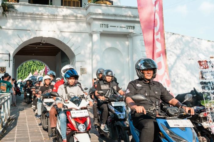 komunitas, astra motor jateng, komunitas honda beat, Republik Beat Indonesia, Pamer Eksistensi, Ratusan Pengguna Honda BeAT Se-Indonesia Kumpul di Solo Meriahkan Jamnas XI RBI