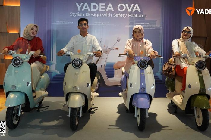 motor listrik, warna baru, adira finance, Adira, Yadea, Jalin Kerjasama dengan Adira, Yadea Luncurkan Banyak Warna Baru