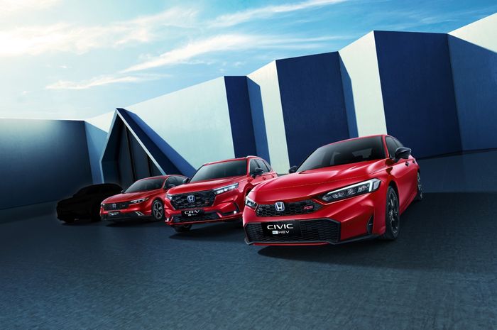 Mobil baru Honda, mobil hybrid Honda, Honda Civic RS e:HEV, Civic RS Hybrid, Honda Sesuaikan Volume Distribusi April 2025, Persiapan Kelahiran Tiga Mobil Hybrid Baru Tahun Ini