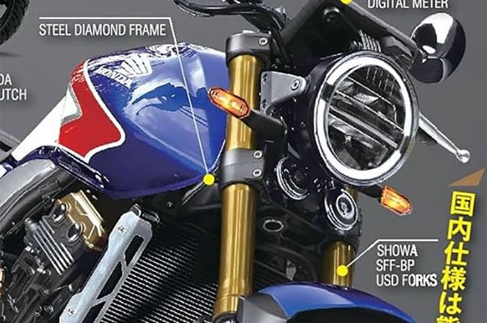honda cb400, cb400, CB500 Four, super four, All New Honda CB400 Super Four, All New Honda CB400 SF Dapat Update, Konsumen Ditawari Opsi Mesin Lebih Gemuk?