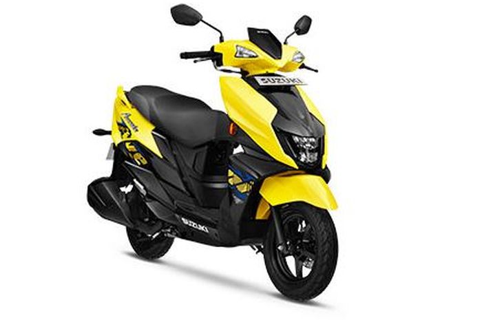 motor matic, motor baru, suzuk, motor matic suzuki, Suzuki Avenis 125, Motor Matic Suzuki Ini Tampil Lebih Segar, Pakai Striping Mirip Livery Balap Legendaris