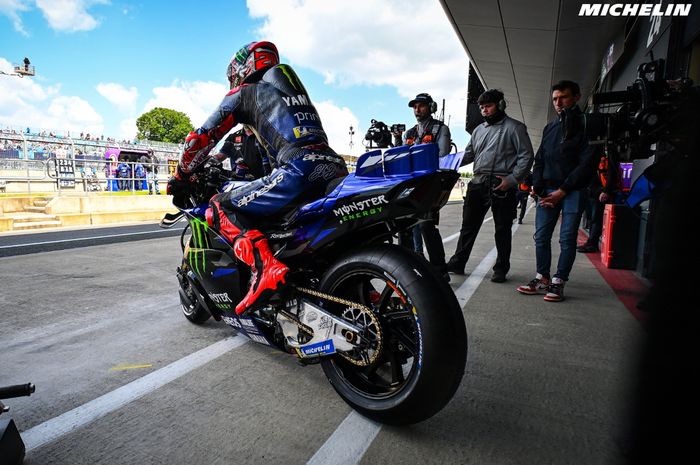 MotoGP, yamaha yzr-m1, Fabio Quartararo, motogp inggris, Kekuatan Lama M1 Kembali, Quartararo Bilang Sebelumnya Kayak Truk