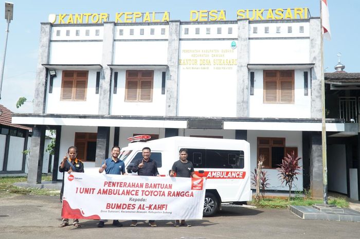 ambulans, pt daya adicipta motora (dam), Toyota Rangga, Demi Tingkatkan Pelayanan Kesehatan di Subang, DAM Beri Ambulans