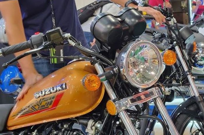 suzuki, retro, motor baru, suzuki thunder 125, suzuki gn125, Penerus Suzuki Thunder 125 Bertampang Retro Ini Sudah Pakai ABS, Intip Harganya