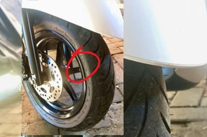 ban depan, pattern ban, Yamaha Fazzio, Fazzio, Pemilik Curhat Ban Depan Yamaha Fazzio Agak Aneh, Emang Normal?