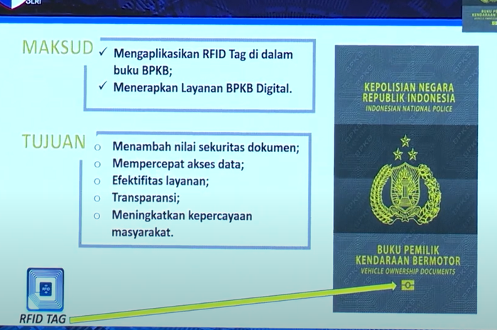 bpkb, bpkb elektronik, Chip BPKB Elektronik, BPKB Terbaru, Chip RFID BPKB, Benda Kecil Ini Bikin BPKB Terbaru Hampir Mustahil Dipalsukan, Tinggal Pindai Terbongkar Semua
