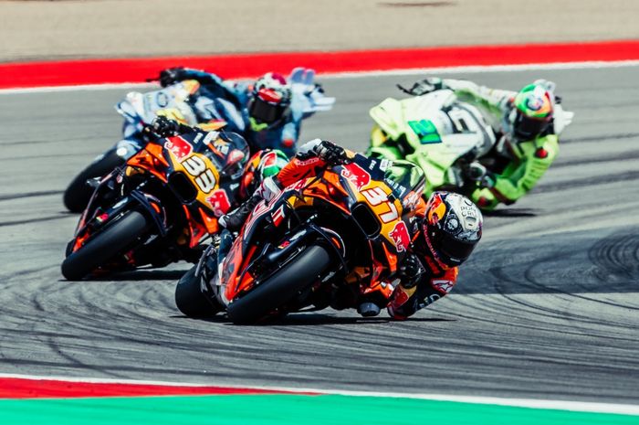 MotoGP, motogp aragon, Pedro Acosta, Finis Keempat di MotoGP Aragon 2025, Pedro Acosta Makin Gak Sabar dengan KTM