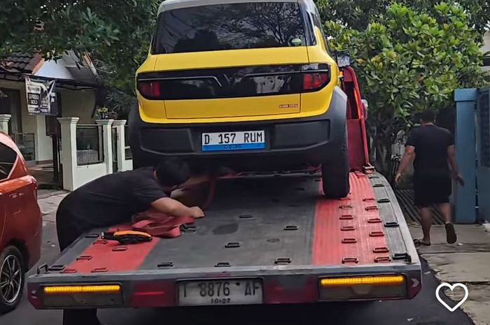 Bandung, mobil listrik, VinFast VF 3, Andy Garna, Quynh Anh Pham, Kasus VinFast VF 3 Enggak Bisa Jalan di Bandung, Ini Jawaban Pabrikan