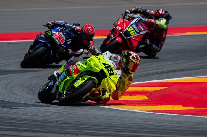 MotoGP, Ducati, pecco bagnaia, Fabio Di Giannantonio, cakram rem, Beda dengan Bagnaia, Di Giannantonio Malah Kesulitan Usai Ganti Cakram Rem