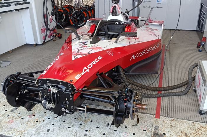 nissan, Jakarta E-Prix, PT Nissan Motor Distributor Indonesia (NMDI), Jakarta E-Prix 2025, Bikin Melongo, Ini Dia Isi Paddock Nissan di Formula E 2025 Jakarta