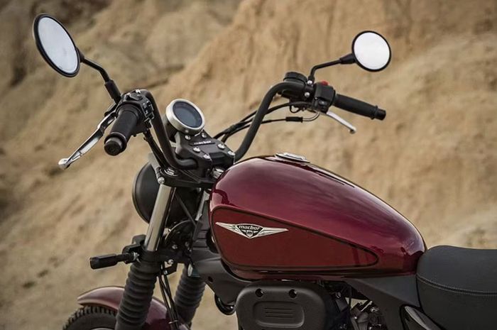 motor kustom, harley-davidson, flat tracker, cruiser, Macbor Rockster 125, Bermesin Kecil, Cruiser Macho Ini Bisa Dikira Moge, Sanggup Jalan 642 KM Sekali Fulltank