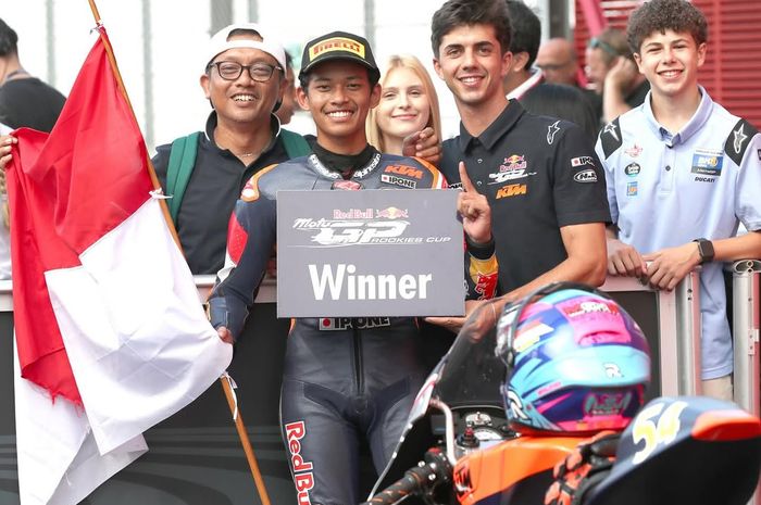 pembalap indonesia, red bull rookies cup, ahrt, Veda Ega, Veda Ega Pratama, Curhat Veda Ega Jalani Red Bull Rookies Cup, dari Latihan Khusus sampai Jurus Ampuh Hadapi Home Sick