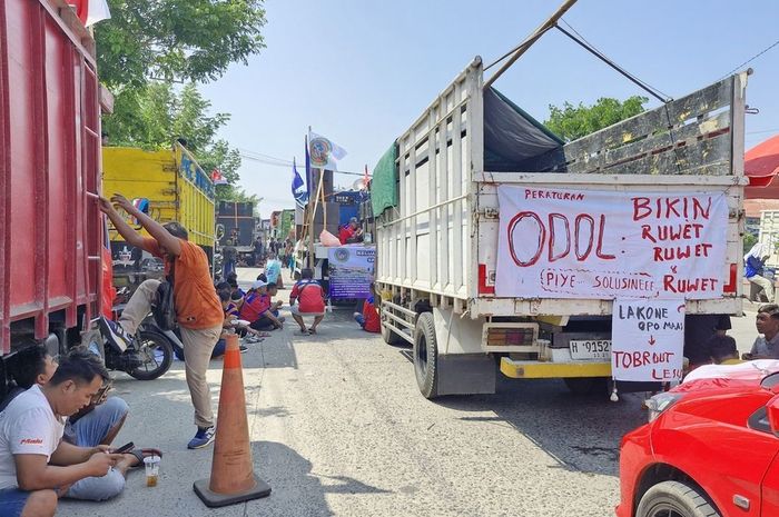 korlantas polri, Korlantas, truk odol, kendaraan ODOL, tilang truk odol, Korlantas Angkat Bicara, Tilang Kendaraan ODOL Akan Dimulai Jika Hal Ini Siap