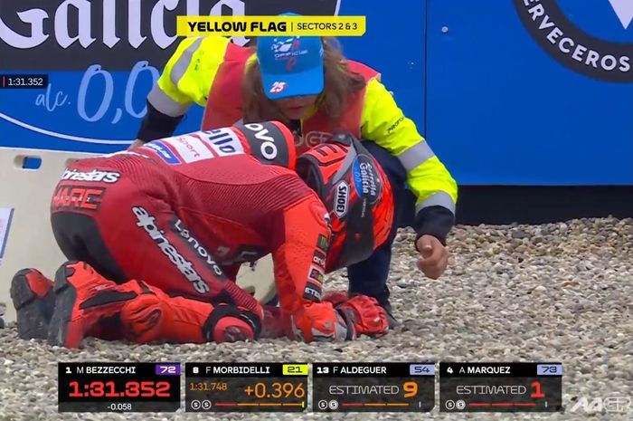 MotoGP, Marc Marquez, crash, sirkuit assen, motogp belanda, Parahnya Crash Marc Marquez di Practice MotoGP Belanda 2025, Mati Rasa Sampai Sulit Bernapas