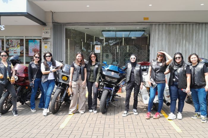 lady bikers, harley-davidson, club moge, SheRiders, SheRiders Indonesia, Sheriders Indonesia, Club Berisikan 12 Wanita Tangguh Pakai Harley-Davidson