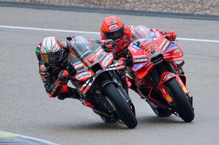 MotoGP, motor balap, motor motogp, motogp jerman, Marco Bezzecchi, Jatuh di MotoGP Jerman, Bezzecchi Curhat Motor MotoGP Tidak Bisa Dibawa Pelan