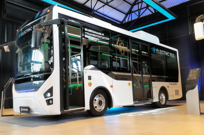 laksana, bus listrik, karoseri laksana, cv laksana, bus listrik Nucleus 6, Nucleus 6 Bus Listrik Karya Karoseri Laksana Meluncur, Ini Tampangnya