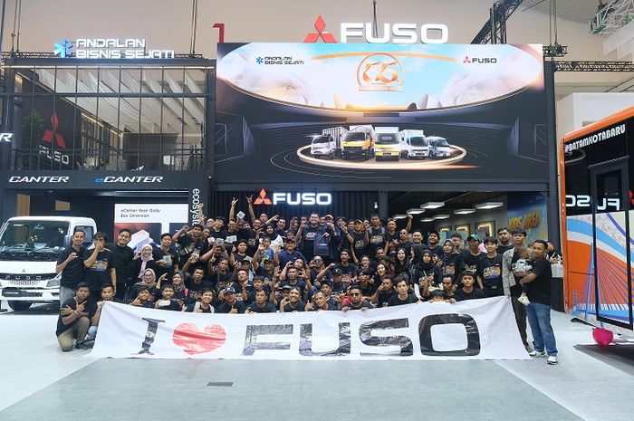 pt krama yudha tiga berlian motors, mitsubishi fuso, mitsubishi canter, GIIAS 2025, Truk Canter, KTB Undang Ratusan Pecinta Truk Canter di GIIAS 2025, Gelar Community Gathering