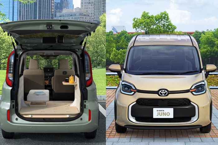 jepang, toyota, toyota sienta, toyota sienta juno, Uniknya Toyota Sienta Baru, Kabin Bisa Jadi Ruang Santai, Tempat Tidur, sampai Kantor Keliling