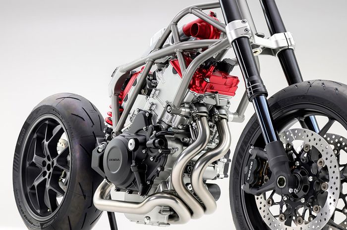 honda, motor listrik, mesin turbo, mesin V3, turbo listrik, Honda Pamer Mesin V3 Turbo Listrik Pertama di Dunia, Ini Keistimewaannya