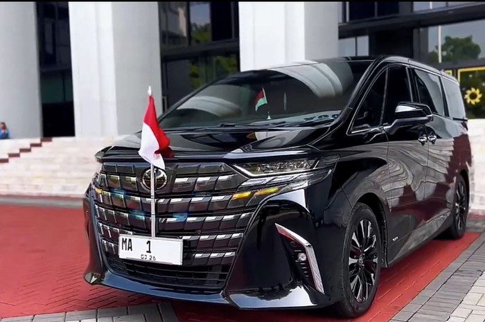 mahkamah agung, pelat nomor khusus, Pelat Mahkamah Agung, Pelat Nomor MA, Pelat Nomor MA 1, Mencolok di Jalan, Begini Wujud Pelat Nomor Baru Khusus Pejabat Mahkamah Agung