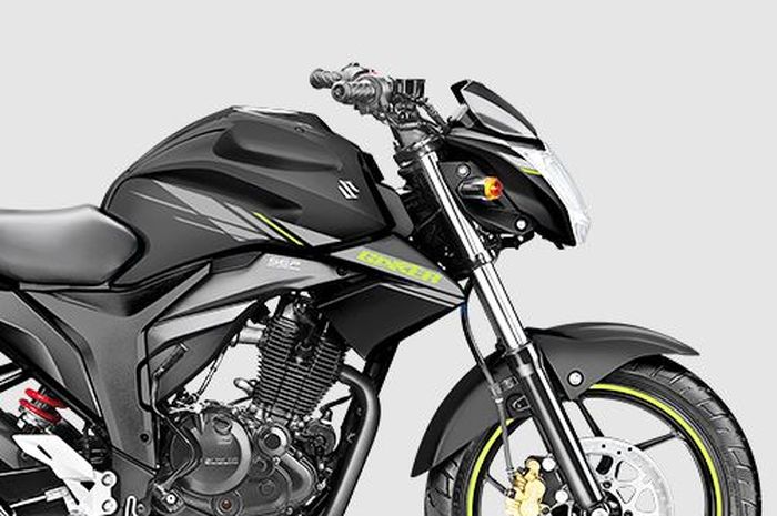 suzuki, yamaha v-ixion, motor baru, sportbike non fairing, Suzuki Gixxer Monotone, Cocok Tantang Yamaha V-Ixion, Versi Baru Suzuki Gixxer Harganya Setara Rp 27 Jutaan