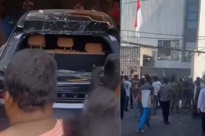 tanjung priok, Ahmad Sahroni, Demo DPR, Rumah Ahmad Sahroni, Lexus RZ 450e Luxury, Rumah Ahmad Sahroni Digeruduk Massa Demo DPR, Lexus RZ Jadi Samsak Luapan Emosi