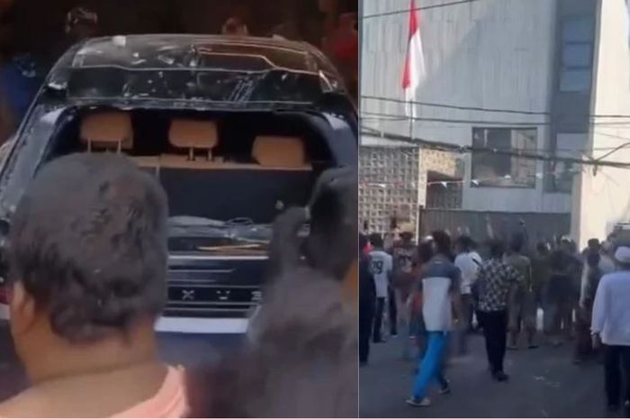 tanjung priok, Ahmad Sahroni, Lexus RX 450h+ Luxury, Demo DPR, Rumah Ahmad Sahroni, Rumah Ahmad Sahroni Digeruduk Massa Demo DPR, Lexus RX450h+ Luxury Jadi Samsak Luapan Emosi