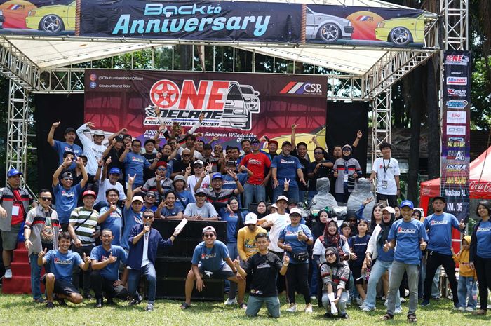 komunitas, anniversary, club, toyota starlet, Cibubur Starlet Rider, 1 Dekade Cibubur Starlet Rider, Bukti Solid Sebuah Club Mobil