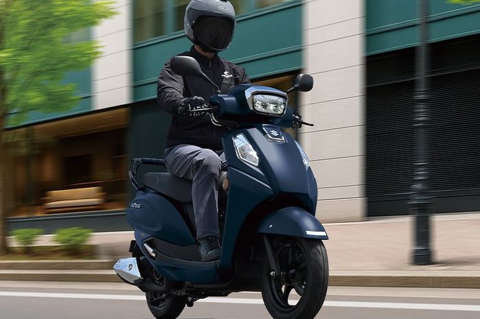 jepang, suzuki, retro, motor matic, Suzuki Address 125, Motor Matic Retro Suzuki Bersolek, Bisa Jalan 283 Km Sekali Full Tank, Pas Buat Harian