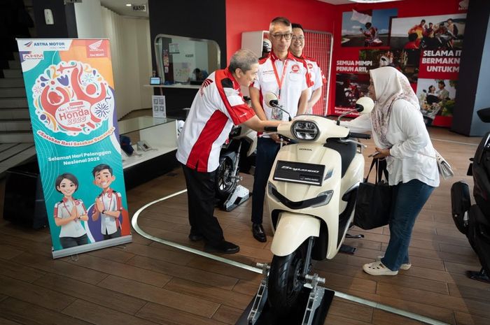 dealer honda, servis motor honda, Astra Honda Motor (AHM), honda care, Promo Honda, Bukan Sekadar Promo, Ini Cara Honda Apresiasi Konsumen di Hari Pelanggan Nasional