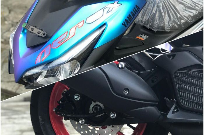discbrake, yamaha aerox, cakram belakang, Aerox Alpha, Yamaha Lancar Langgeng, Cakram Belakang Aerox Alpha Bisa Dipasang di Aerox Lama, Ini Caranya