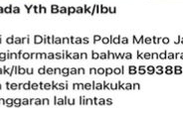 tilang, tilang elektronik, Notifikasi Tilang Elektronik, Tilang Tanpa Notifikasi, ETLE Tanpa Notifikasi, Denda Numpuk Segunung, Ini Sebab Kena Tilang Elektronik Tapi Tak Ada Notifikasi