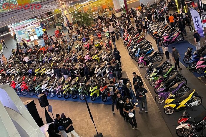 yamaha aerox, Gathering Team Aerox, Gathering Team Aerox Pecah, Ratusan Modifikasi dan Ribuan Night Ride!