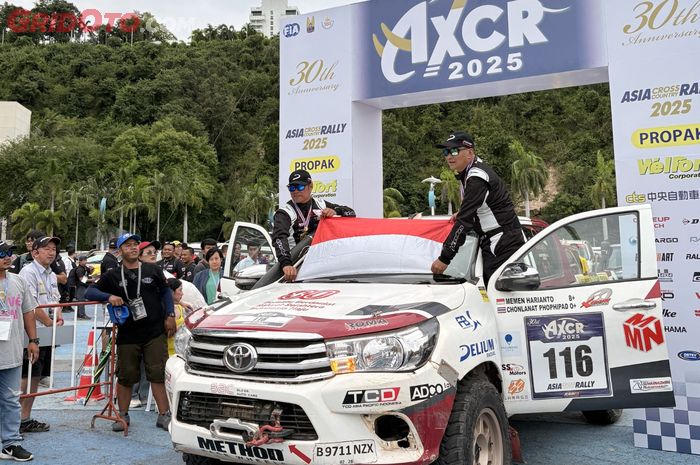 memen harianto, furukawa battery, pereli indonesia, Asia Cross Country Rally (AXCR), AXCR 2025, Furukawa Battery Konsisten Dukung Memen Harianto, Berbuah Juara AXCR 2025 Thailand