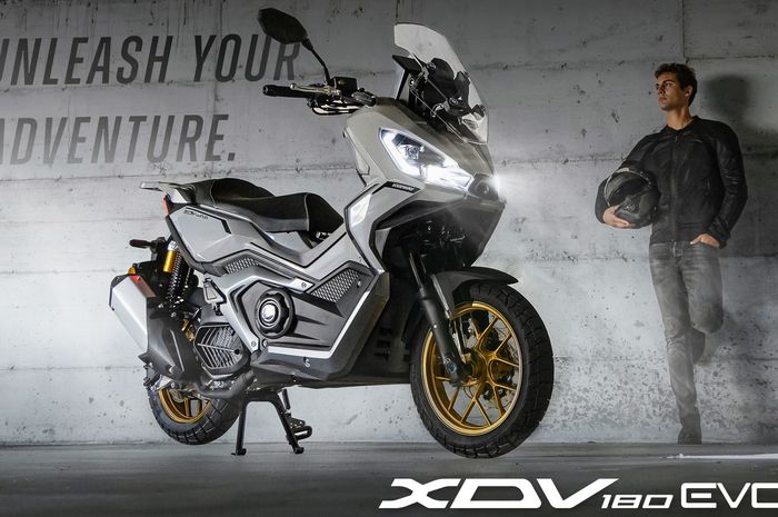 motor malaysia, motor adventure, Honda ADV160, ADV160, xdv180 evo, keeway xdv180 evo, Honda ADV160 Dapat Lawan Tangguh, Matic Adventure Ini Lebih Murah, Tenaga dan Fitur Melimpah