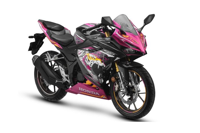 honda cbr150r, harimau malaya, motor malaysia, harga cbr150r, honda cbr150r special edition, Honda CBR150R Edisi Spesial Kesurupan Harimau Malaya, Keren Pakai Warna Ngejreng