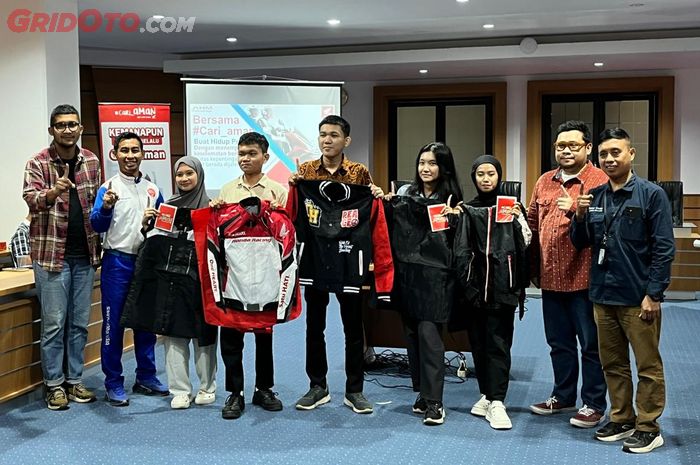 honda, safety riding, safety gear, PT Astra Honda Motor (AHM), Astra Motor Sulawesi Selatan, Sederhana tapi Bermakna, Honda Ajak Puluhan Mahasiswa Kenali Proses Decluttering